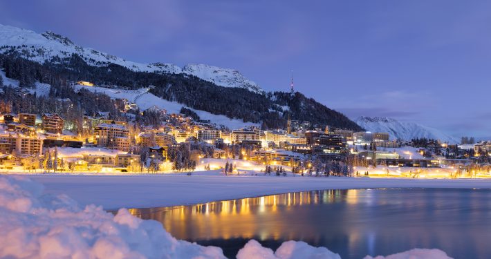 St Moritz, Switzerland / night